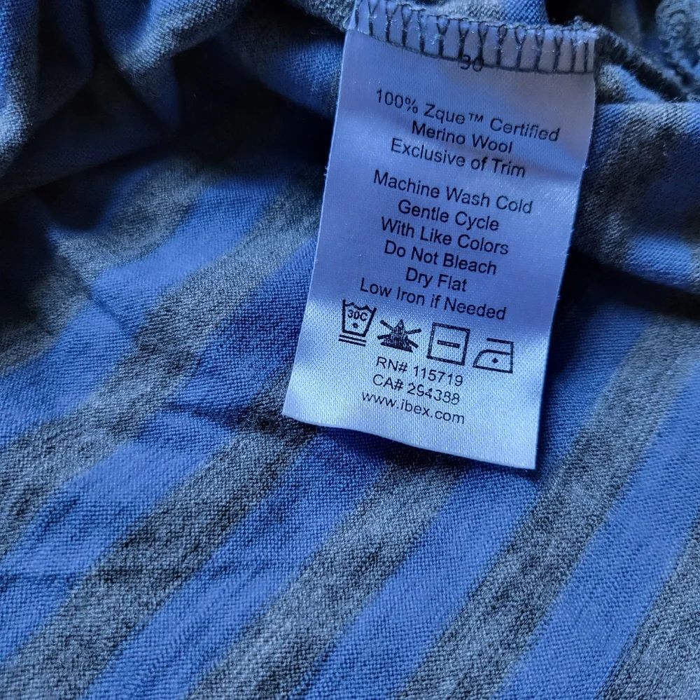 Wool striped top - Picture 3 of 9